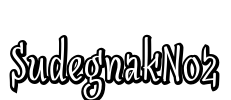 SudegnakNo2 Font Image