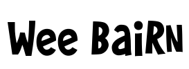Wee Bairn Font Image