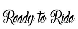 Ready to Ride Font Image