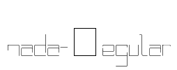 nada-Regular Font Image