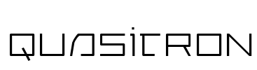 Quasitron Font Image