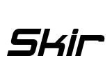 Skir Font Image