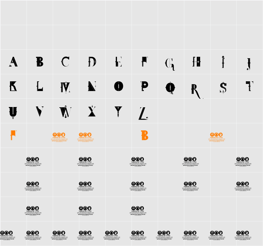 FDT_Wonderland Character Map
