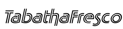 TabathaFresco Font Image