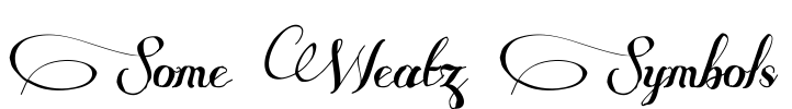 Some Weatz Symbols