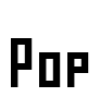 Pop Font Image