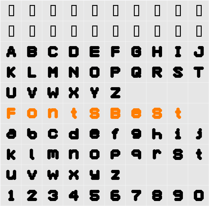 Selector Character Map