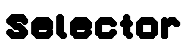 Selector Font Image
