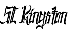 SC Kingston Font Image