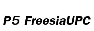 P5 FreesiaUPC Font Image