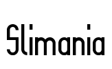 Slimania Font Image