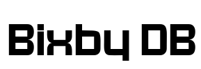 Bixby DB Font Image