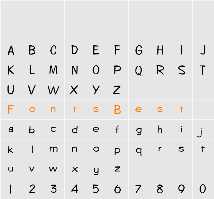 Diego1-Light Character Map