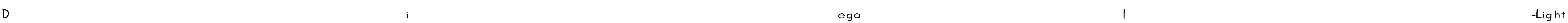 Diego1-Light Font Image