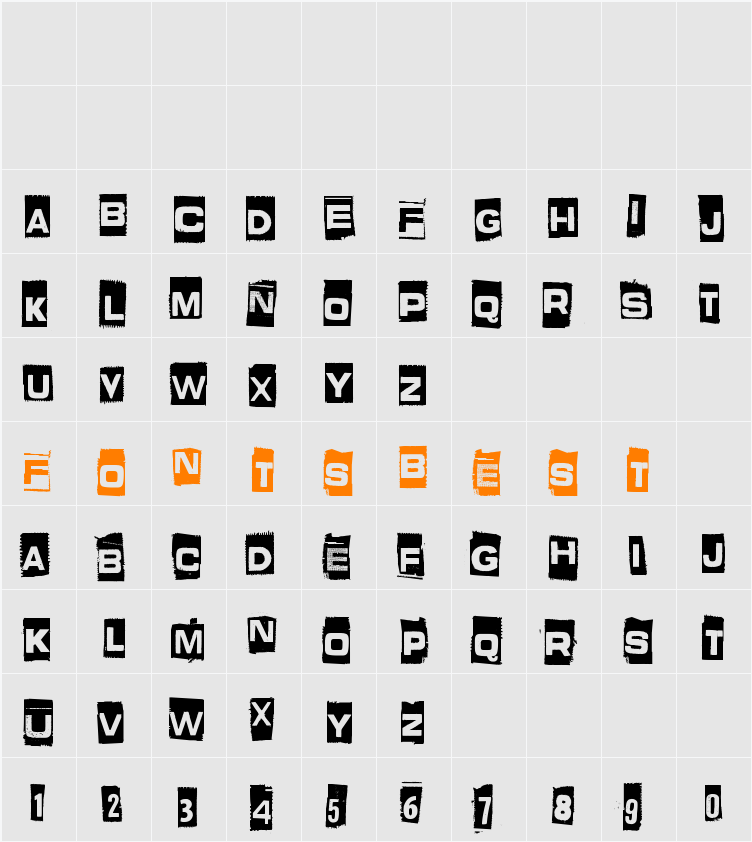 What is this -some kind of joke Character Map