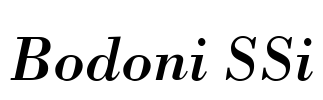 Bodoni SSi