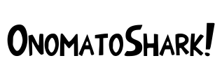 OnomatoShark! Font Image