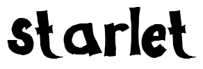 Starlet Font Image