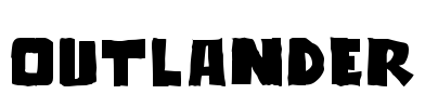 outlander Font Image