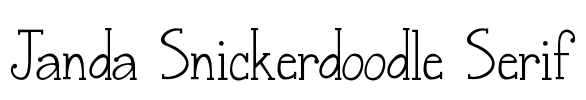 Janda Snickerdoodle Serif