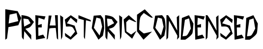 PrehistoricCondensed
