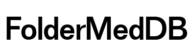 FolderMedDB Font Image