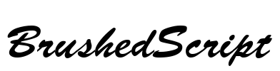 BrushedScript