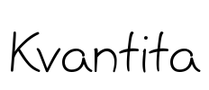 Kvantita Font Image