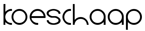 koeschaap Font Image