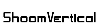 ShoomVertical Font Image