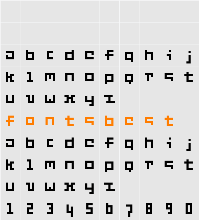 Six Character Map