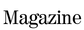 Magazine Font Image