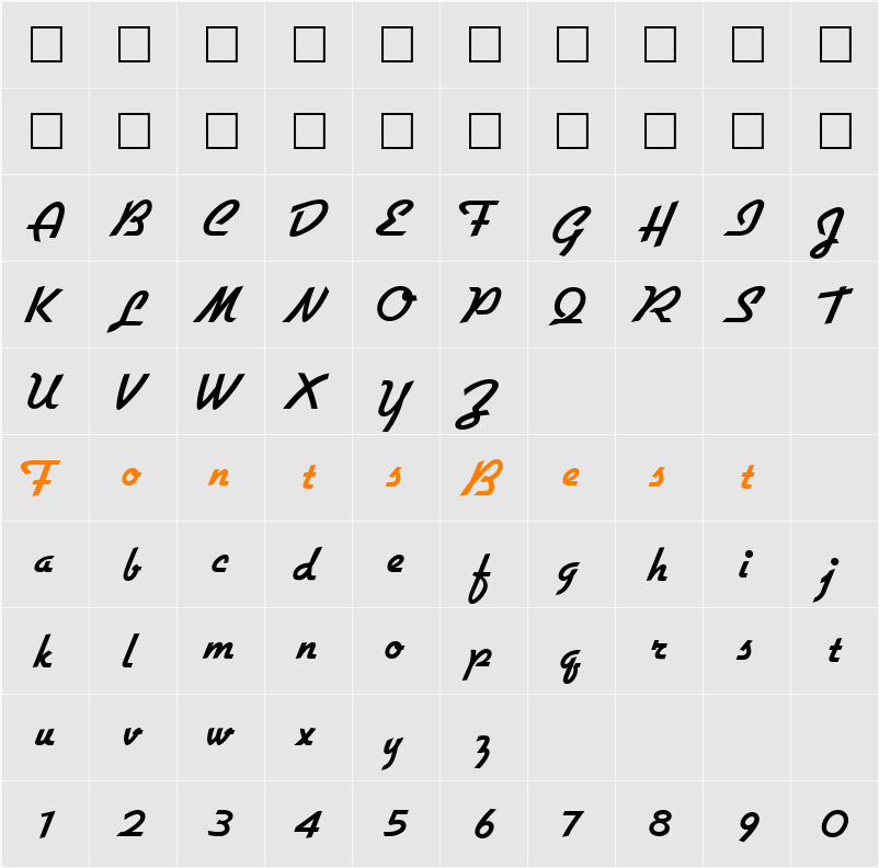PT Diner Character Map