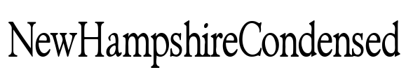 NewHampshireCondensed