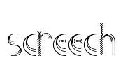 Screech Font Image