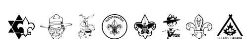 SCOUT015 Font Image