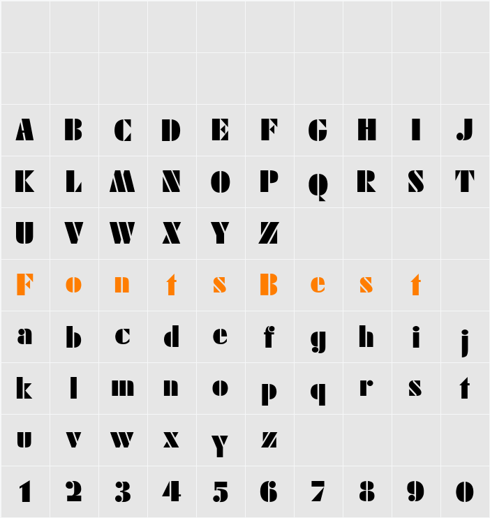 Futuri-Black-No Character Map