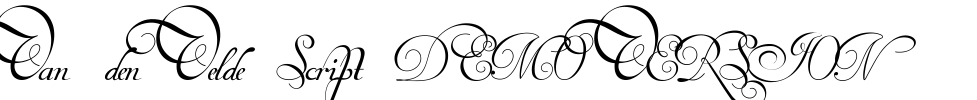 Van den Velde Script DEMO VERSION