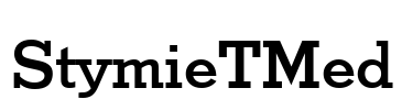 StymieTMed Font Image