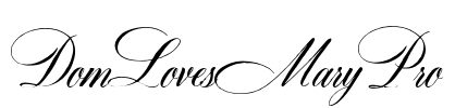 DomLovesMaryPro Font Image