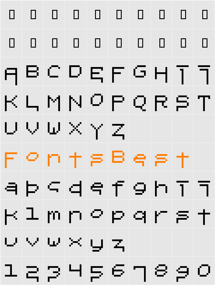 fixed_v05 Character Map