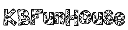 KBFunHouse Font Image
