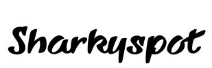 Sharkyspot Font Image