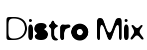 Distro Mix Font Image