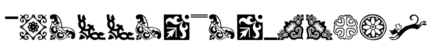 GriffinDingbats1 Font Image