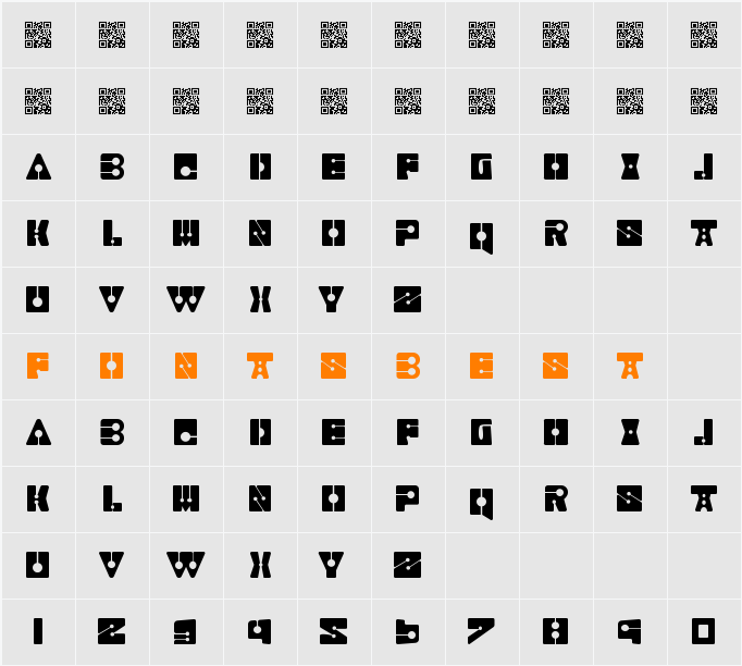 Realismo Character Map