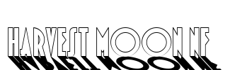 Harvest Moon NF Font Image