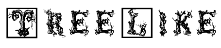 TreeLike Font Image