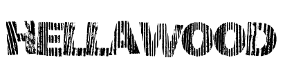 Hellawood Font Image