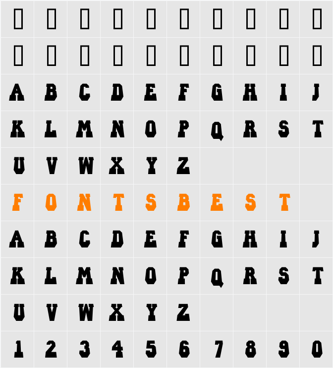 a_CampusPrLying Character Map